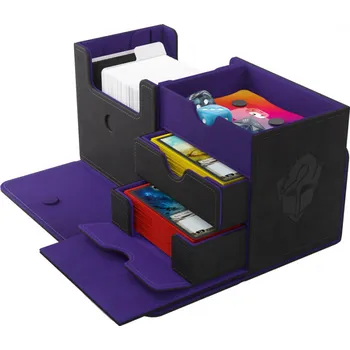 Sběratelská karetní hra Krabička na karty Gamegenic - The Academic 133+ XL Convertible Black/Purple