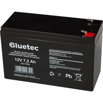 Trakční baterie Baterie olověná 12V 7,2Ah BLUETEC 82-403