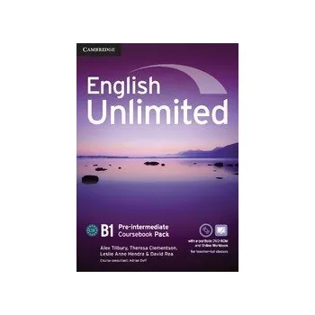 Učebnice English Unlimited Pre-intermediate Coursebook with e-Portfolio + Online Workbook Pack