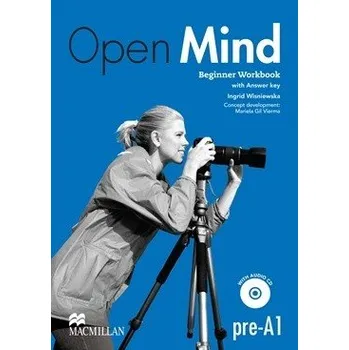Učebnice Open Mind Beginner Workbook with Key + CD