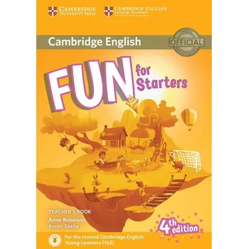 Anglický jazyk Fun for Starters Fourth edition Teacher´s book with downloadable audio