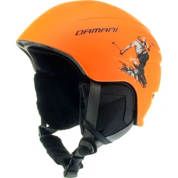 Dětská lyžařská helma Damani - Skier C02 oranžová XXS