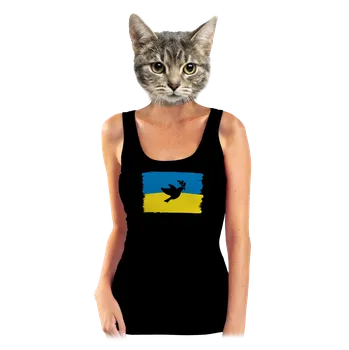 Bastard Ukrajina - Holubice dámské tílko klasické Black