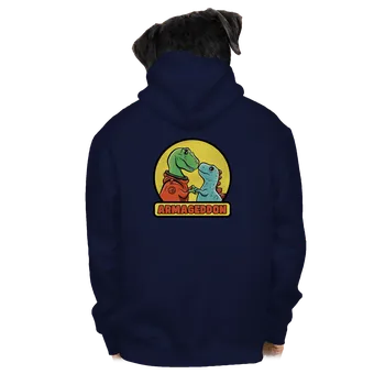 Pánská mikina Bastard Armageddon pánská mikina na zip Navy