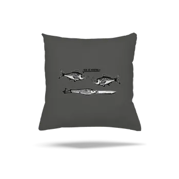 Polštář Bastard Vostrá rybička polštář Gray Pol