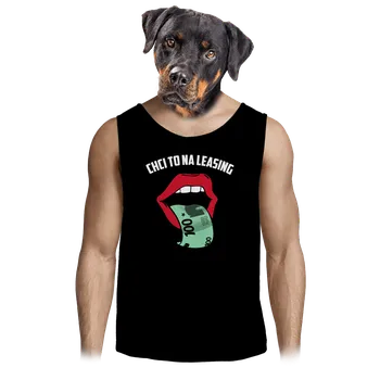 Pánské tílko Bastard Leasing pánské tílko Black