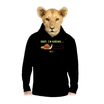 Chlapecká mikina Bastard Louding dětská mikina klokanka Black