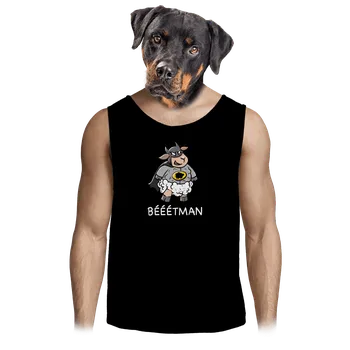 Pánské tílko Bastard Bééétman pánské tílko Black