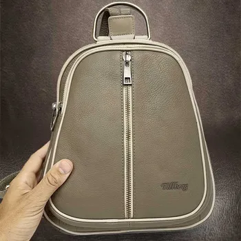 Městský batoh Prémiový kožený extra kvalitní batoh, kombinace hnědé kůže, moderní kousek Bez personalizace - individuální přání řešíme po domluvě.