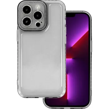 Pouzdro na mobilní telefon Pouzdro Crystal Diamond 2mm case Xiaomi Redmi 10C Černé