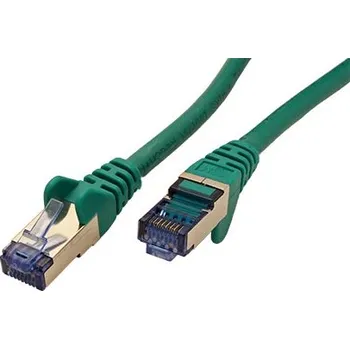 Síťový kabel goobay S/FTP patchkabel kat. 6a, LSOH, 0,25m, zelený (94140) - 21.92.1813