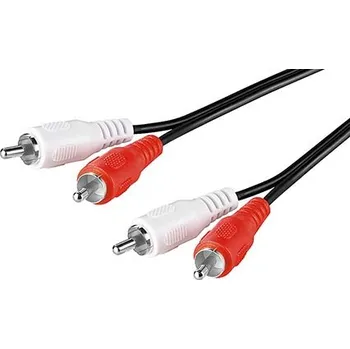 Audio kabel goobay Kabel 2x cinch(M) - 2x cinch(M), 1,5m (50028) - 11.92.4337