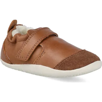 Dětská móda Barefoot dětské zimní capáčky Bobux - Marvel Arctic Caramel Velikost: 21