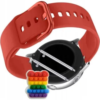 Pouzdro na mobilní telefon Řemínek Řemínek pro TCL Movetime MT43A, Silikonový Červený Smyčka, nastavitelný