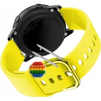 Pouzdro na mobilní telefon Řemínek Řemínek pro Retoo N330 E743, Silikonový Žlutý Smyčka, nastavitelný