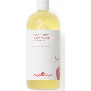 Masážní přípravek Malinový masážní olej 500 ml Organic Series