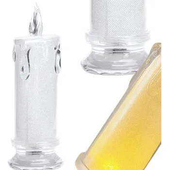 Svíčka LED vklad do hřbitovní svíčky Karwil 18 cm