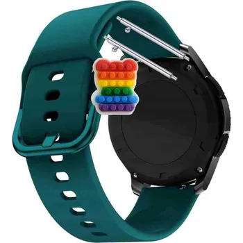 Pouzdro na mobilní telefon Řemínek Řemínek pro Nongamx Chytré Hodinky, Silikonový Zelený Smyčka, Nastavitelný