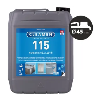 Univerzální čisticí prostředek CORMEN Nerez čistič a leštič CLEAMEN 115, 5 l VC115050099
