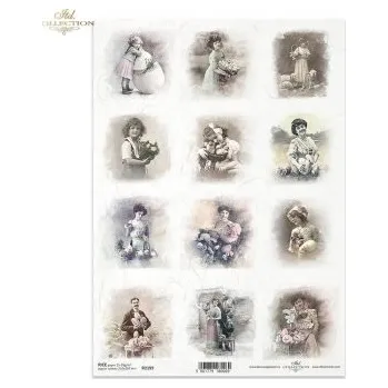 Umělecký papír Rýžový papír A4- R2199