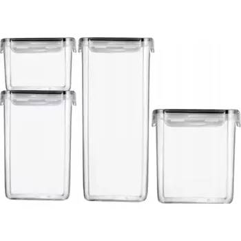 Dóza na potraviny NÁDOBY NA POTRAVINY, dózy na sypké potraviny (0,8 1,4 2 2,8 l)