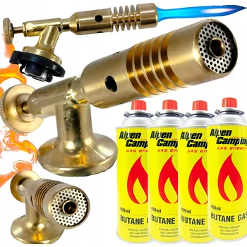 Horkovzdušná pistole Alpen Camping Plynový hořák 1230 W