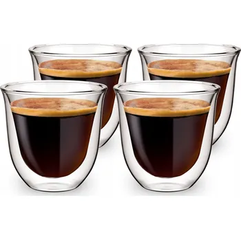 Sklenice Sklenice na kávu a čaj Aqualogis 80 ml 4 ks