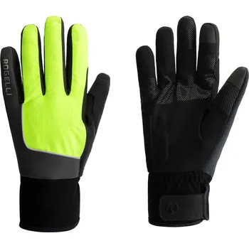Cyklistické rukavice ROGELLI ESSENTIAL HI VIS zimní cyklistické rukavice XXL
