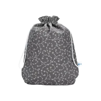 chlebník Pytlík šedý s ornamentem rozšířený