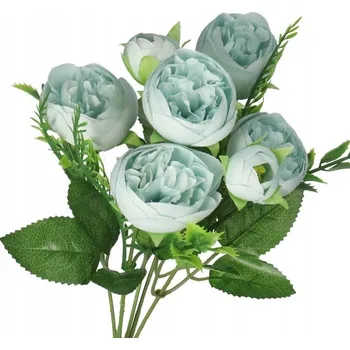 umělá květina UMĚLÉ KVĚTY VĚTVIČKY ROSTLINY PEONIA PIVOŇKA JAKO ŽIVÁ