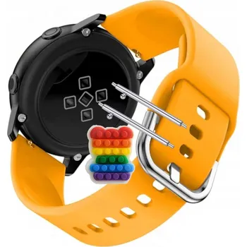 Pouzdro na mobilní telefon Pásek Řemínek pro Garett Kids Vibe 4G, Mrkvový silikonový smyčkový, nastavitelný