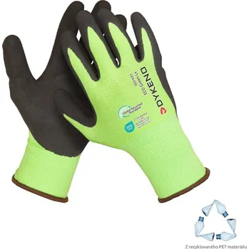 Pracovní rukavice Povrstvené latexové rukavice ECO Green LX z recyklovaného materiálu 11 ODĚVY Sklad18 003-K83-11 (ODĚVY Sklad18)