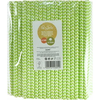 Papírová Brčka Arpex 144 ks