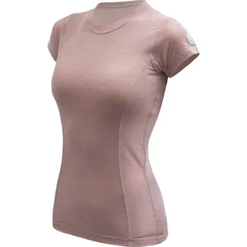 Dámské tričko SENSOR MERINO AIR dámské triko kr.rukáv dusty pink Velikost: M