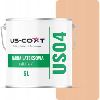 barva na zeď BARVA LATEXOVÁ PRO INTERIÉRY STĚN A STROPŮ 5L ODOLNÁ BROSKEVOVÁ H6158