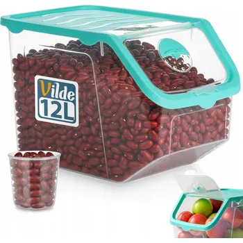 Dóza na potraviny Nádoba NA ZELENINU OVOCE cibuli brambory česnek do kuchyně pro skladování