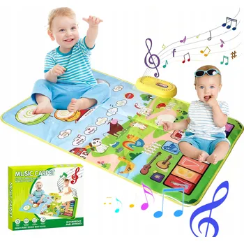 PODLOŽKA INTERAKTIVNÍ EDUKAČNÍ PODLOŽKA VESELÁ FARMA ZVUKY ZVÍŘAT