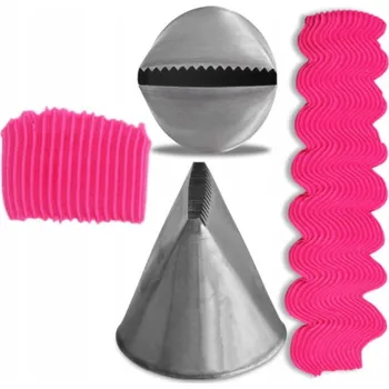 Zdobící Špička na zdobení okrajů dortů a koláčů EkoForemki 2489 48 mm