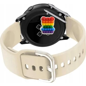 Pouzdro na mobilní telefon Pásek Řemínek pro Zeblaze Ares 3 Pro, Silikon Béžová Poutko, nastavitelný