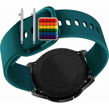 Pouzdro na mobilní telefon Pásek Řemínek pro Forever ICON 2 AW-110, silikon, zelená smyčka, nastavitelný