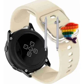 Pouzdro na mobilní telefon Řemínek / Pásek Řemínek pro Kumi GW16T, Silikonový Béžový Smyčka, nastavitelný