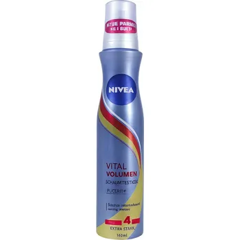 Stylingový přípravek Nivea Vital Volume Mousse Extra Strong 150 ml – pěna na vlasy pro extra silný objem