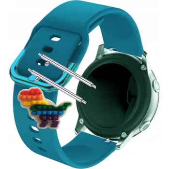 Pouzdro na mobilní telefon Pásek Řemínek pro Noise Noisefit Halo 2, Mořský silikon, nastavitelný