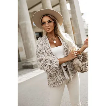 Dámský svetr SPLOTY Cardigan INDIGO béžový