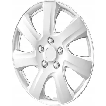 Disk Poklice na kola Stříbrné provedení s klipem pro R16\" Univerzální