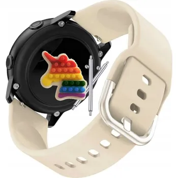 Pouzdro na mobilní telefon Pásek Řemínek pro Suunto 9 Peak, Silikon Béžová Poutko, nastavitelný