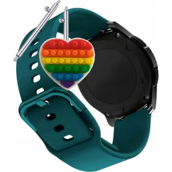 Pouzdro na mobilní telefon Pásek Řemínek pro Chytré Hodinky DT2, Silikon Zelený Poutko, nastavitelný