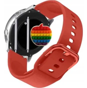 Pouzdro na mobilní telefon Řemínek Řemínek pro Watchmark Fashionwatch WDT95, Silikonový Červený Smyčka