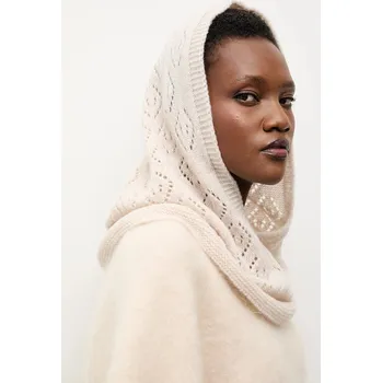 Nákrčník Vlněný nákrčník Answear.LAB béžová barva 2311782 01X, vel. ONE SIZE