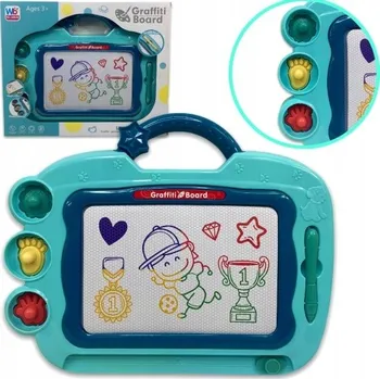 Magnetická kreslící tabulka Magnetická tabulka na kreslení, znikopis 2